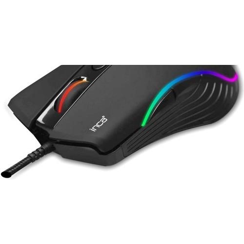 INCA IMG-GT15 Makrolu RGB Oyuncu Mouse makro kablolu Gamıng Mouse - Mouse ürünleri tekmarshop.com'da